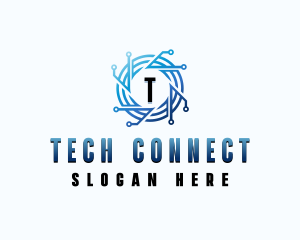 IT Tech App logo design