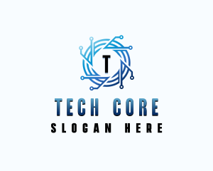 IT Tech App logo design