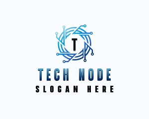 IT Tech App logo design