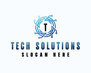 IT Tech App logo design