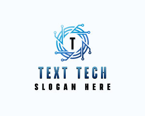 IT Tech App logo design