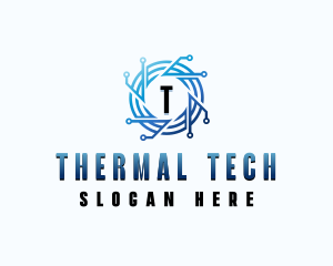 IT Tech App logo design