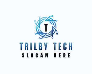 IT Tech App logo design