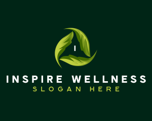 Nature Leaf Wellness logo design