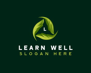 Nature Leaf Wellness logo design