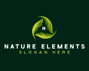 Nature Leaf Wellness logo design