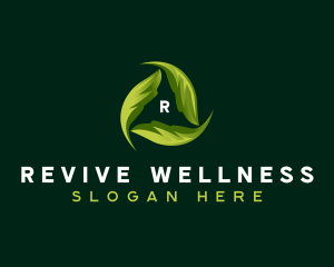 Nature Leaf Wellness logo design