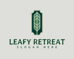 Premium Leaf Garden logo design