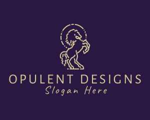 Stallion Equestrian Wildlife logo design