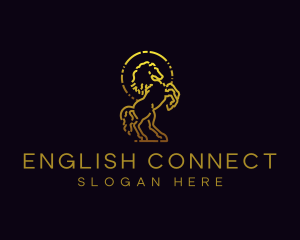 Stallion Equestrian Wildlife logo design