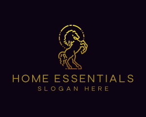 Stallion Equestrian Wildlife logo design