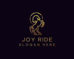 Stallion Equestrian Wildlife logo design