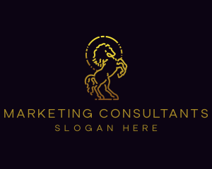 Stallion Equestrian Wildlife logo design