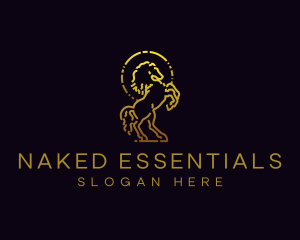 Stallion Equestrian Wildlife logo design