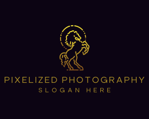 Stallion Equestrian Wildlife logo design