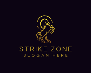 Stallion Equestrian Wildlife logo design