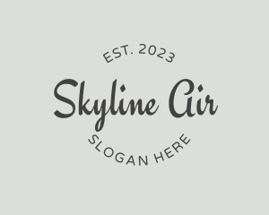 Luxury Cursive Business Logo