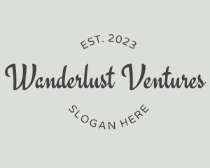 Luxury Cursive Business Logo