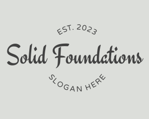 Luxury Cursive Business logo