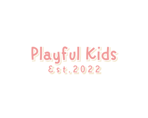 Apparel Playful Wordmark logo design