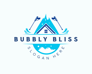 Pressure Wash Housekeeping logo design