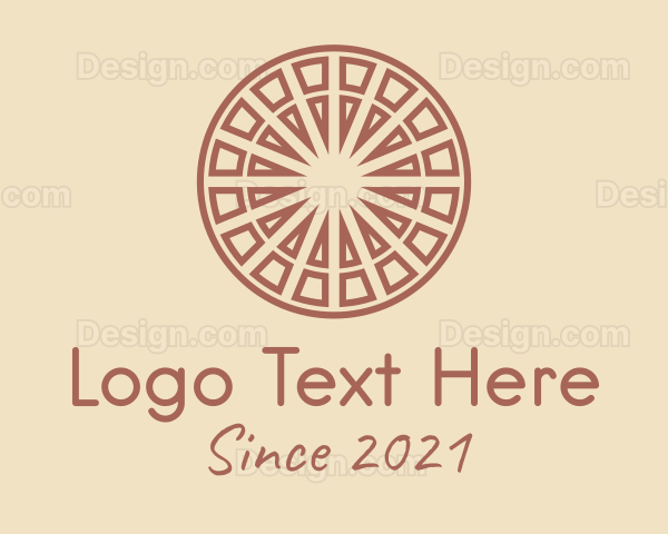 Tribal Aztec Centerpiece Logo