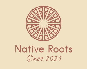 Tribal Aztec Centerpiece  logo design