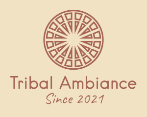 Tribal Aztec Centerpiece  logo design