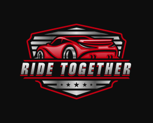 Automotive Car Rideshare logo