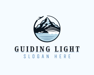 Mountain Travel Getaway logo design