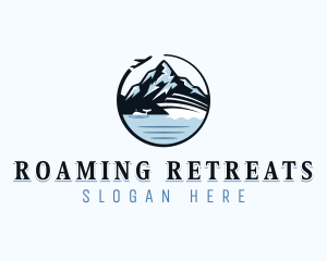 Mountain Travel Getaway logo design