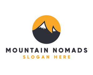 Mountain Peak Travel logo design