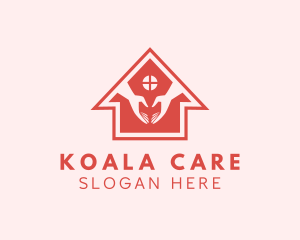 House Hand Care logo design