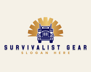 Truck Gear Logistics logo design