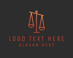 Balance - Legal Justice Scale logo design