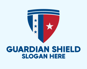 Star Shield Defense logo design