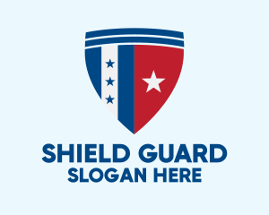 Star Shield Defense logo design