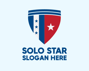 Star Shield Defense logo design