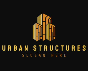 Architectural Building Structure logo design