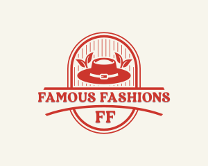 Fashion Hat Boutique logo design