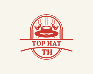 Fashion Hat Boutique logo design