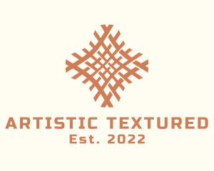 Textile Handicraft Pattern logo design