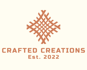 Textile Handicraft Pattern logo design