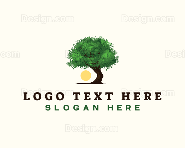 Eco Tree Nature Logo