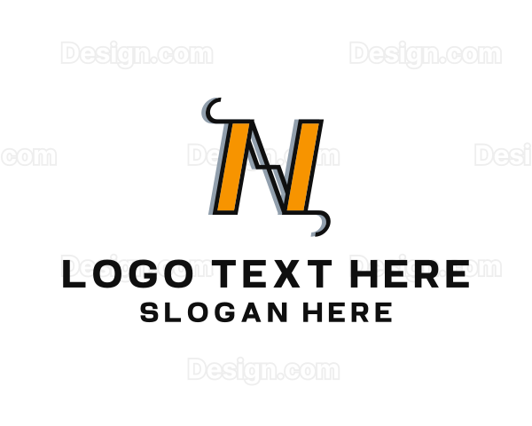 Fashion Clothing Letter N Logo