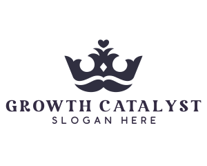 Royal King Crown logo design