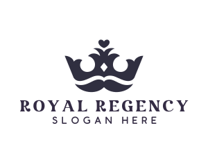 Royal King Crown logo design