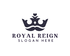 Royal King Crown logo design