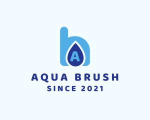 House Water Drink logo design