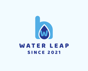 House Water Drink logo design